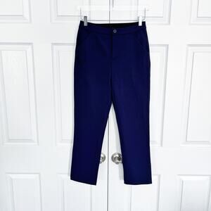 Duluth Trading Co Navy Nonstop Knit Chino